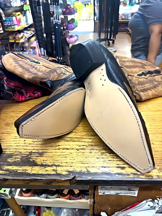 New leather soles